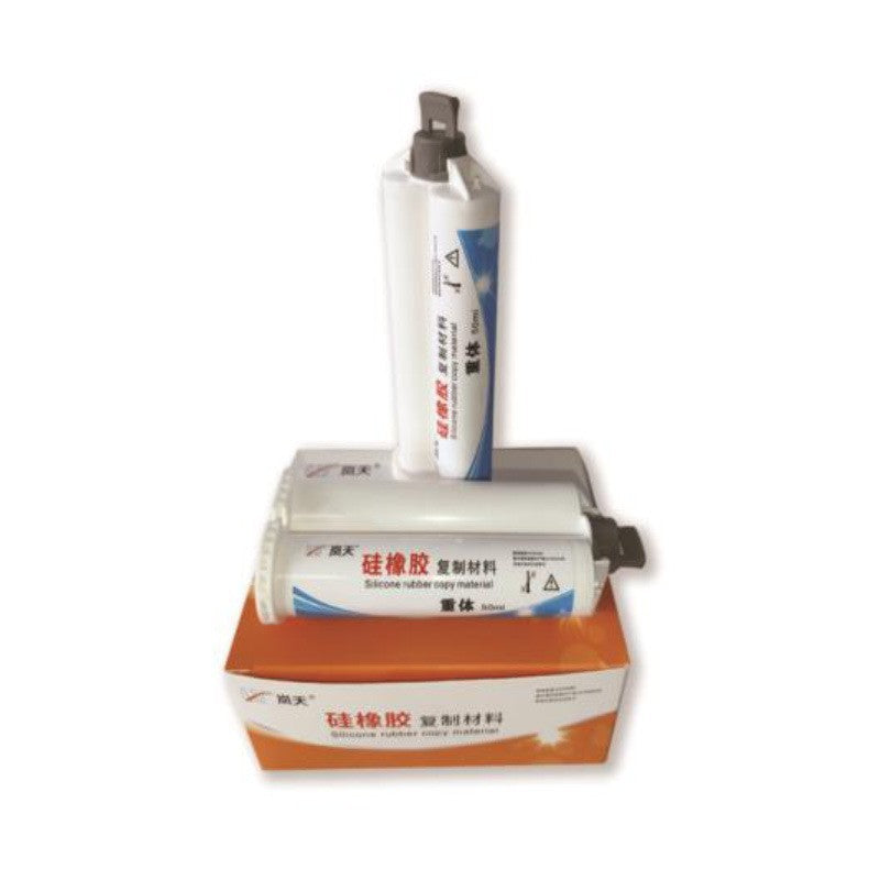 Dental oral blue sky Lantian silicone rubber printing film material, additive silicone printing film material, heavy body and light body set