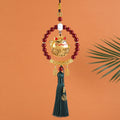 New vermilion ring bring in wealth and treasure cat ping an ruyi pendant car pendant rearview mirror creative cute car interior decoration