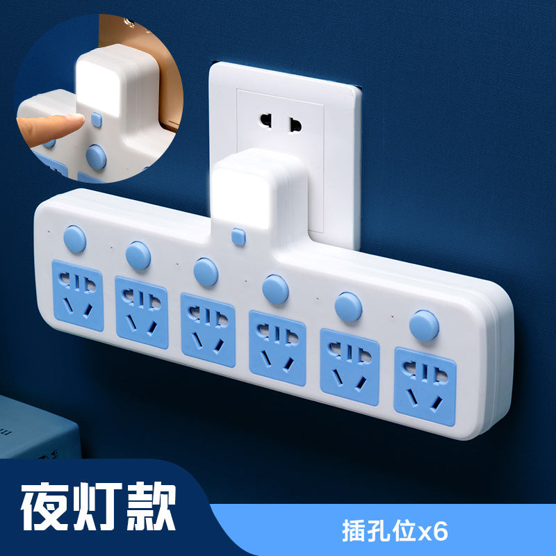 Multi-function usb converter socket panel multi-outlet power strip extension cord dormitory student power strip home use