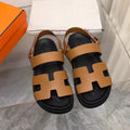 hot-selling  summer new sandals for women, plus-size, one-strap hook-and-loop closure, european and american style roman sandals