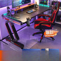 Computer desk desktop home electronic competition table office desk chair carbon fiber desk competition table student bedroom game table