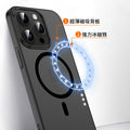 Suitable for iphone17 frosted magnetic phone case apple 15promax ice mist skin feel magnetic anti-fall hard case 16