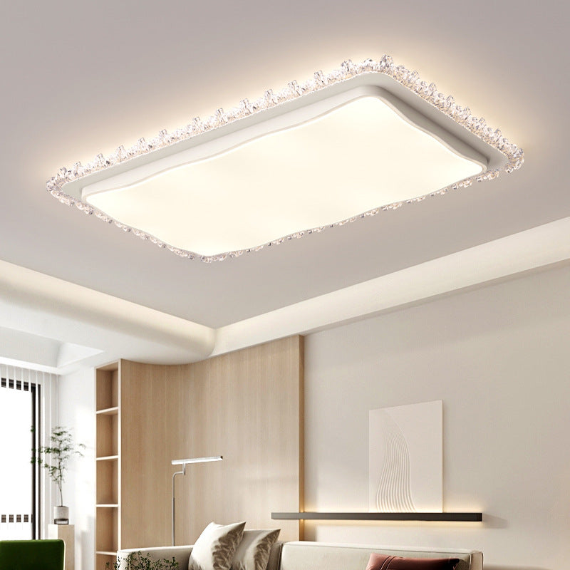 Living room ceiling light modern simple atmosphere home master bedroom full spectrum eye protection ultra-thin hall lighting combination