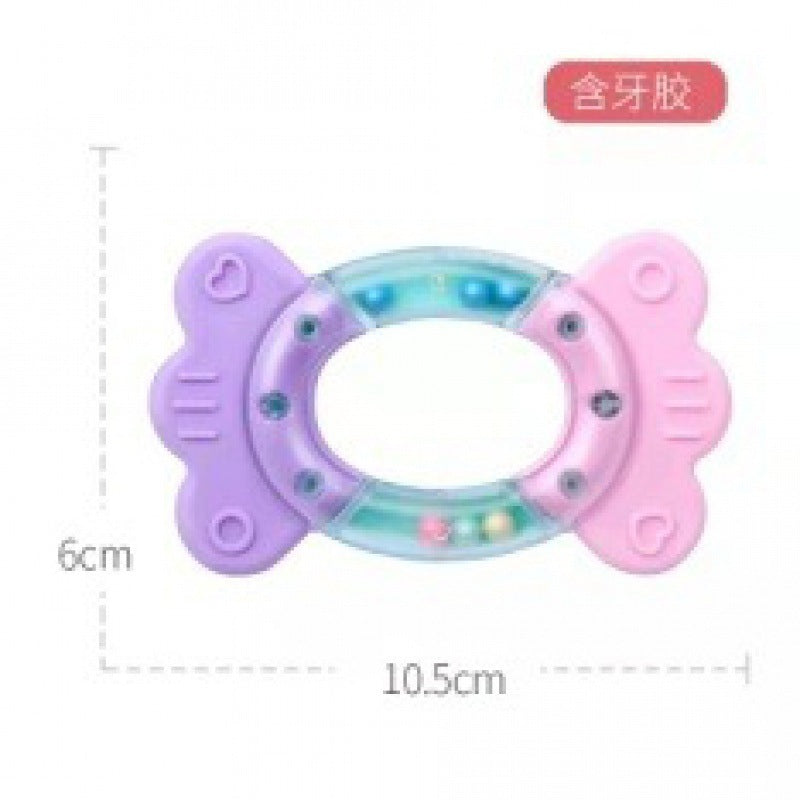 Cross-border  export tooth grinding stick toothpaste baby anti-eating hand soft glue baby mouth desire small mushroom biting glue toy