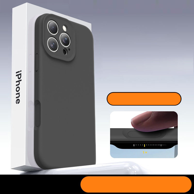 Integrated camera button liquid silicone case for iphone 14/17 - ai photo button compatible with iphone 15