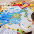 Kids' magic water canvas - baby doodle water painting blanket - toddler reusable pen magic water drawing mat - cross-border toy