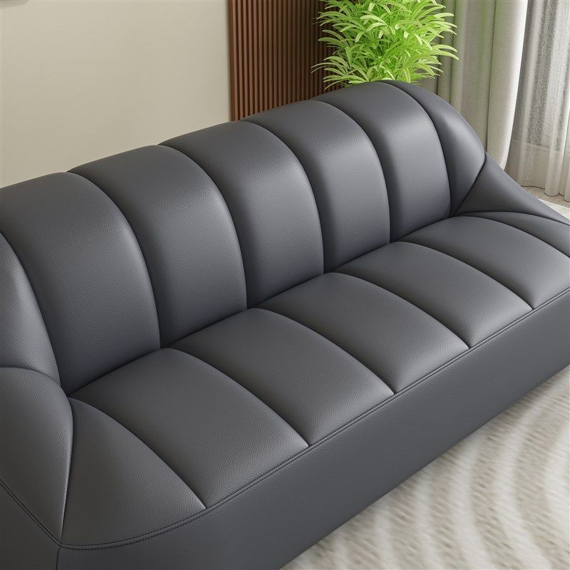 Modern minimalist office sofa set for retail, salon, barber shop, reception area, and business use