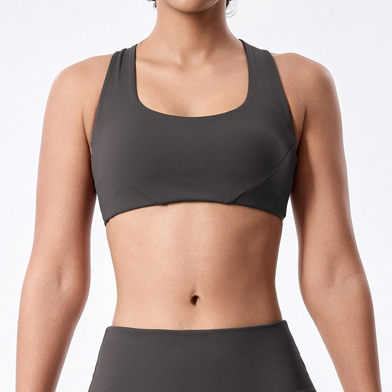 Custom outdoor running yoga outfit set pilates training fitness top new sports running set for women
