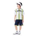 Boys' summer outfit : new summer collection - kids' short-sleeve t-shirt and shorts soccer set, boys' quick-dry sports two-piece set