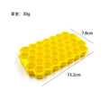 Yellow - 37-compartment honeycomb organizer (mini, no lid)