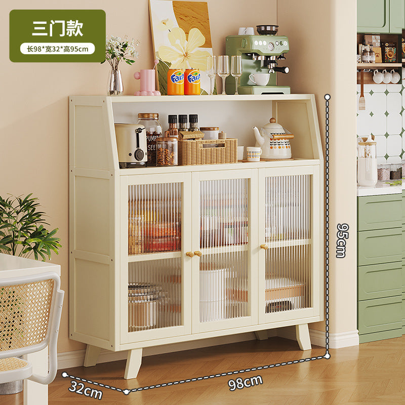 Medieval style solid wood sideboard living room storage cabinet new arrival tea cabinet wall-mounted small side cabinet storage cabinet