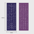 yoga mat pvcmen fitness mat non-slip yoga mat manufacturer sports home professional training mat