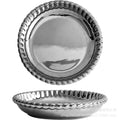 Ins-style ceramic silver-plated display tray - creative & unique home decor for cosmetics and jewelry
