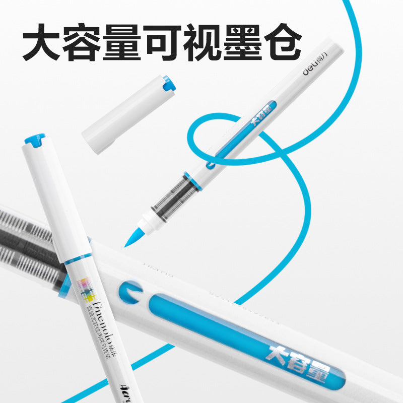 Deli Direct Liquid Soft Painting Acrylic Marker Large Capacity Not Easy to Transmit Color Can Stack Color Soft Head For Art Students