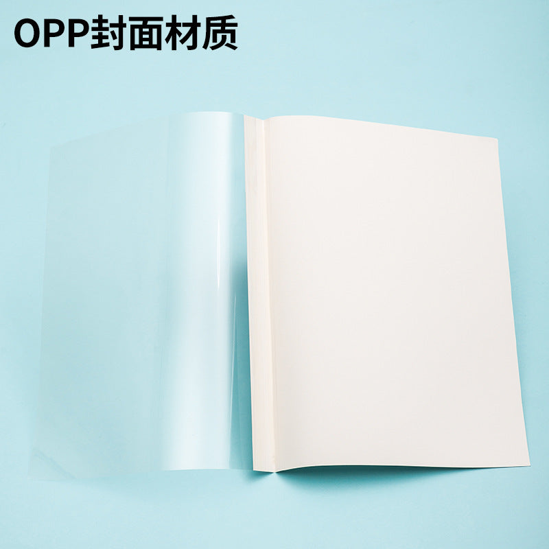 Deli hot melt adhesive sleeve 10/pack 2/3/4/6/8mm hot melt envelope A4 binding consumables envelope wholesale