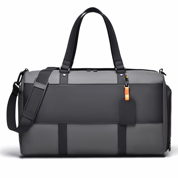 New stylish and simple travel bag, independent shoe compartment bag, shoulder messenger bag, wet and dry separation, short trip fitness bag