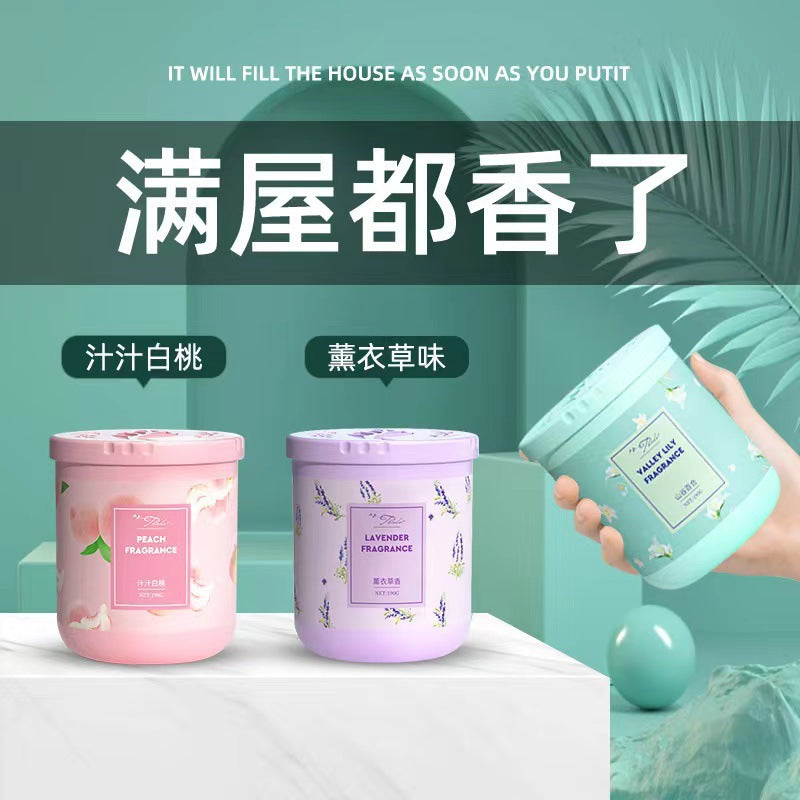 Bedroom wardrobe aromatherapy long-lasting fragrance solid balm car perfume toilet deodorant deodorant air freshener