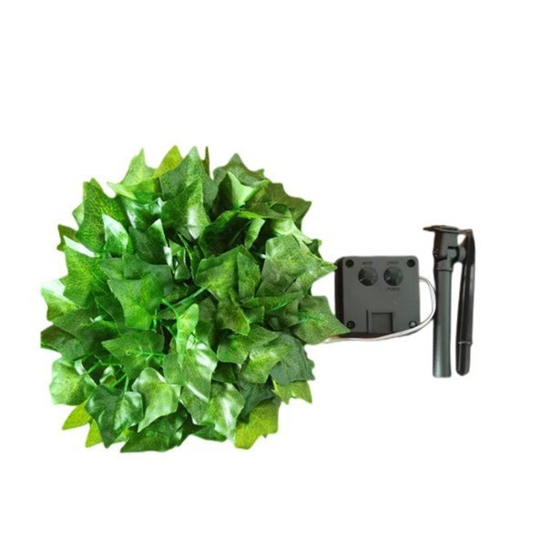 Cross-border new product vine light string led green leaf creeper vine decorative lights flashing solar copper wire lights