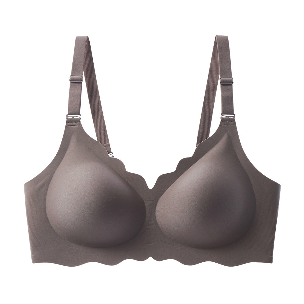 export hot-selling plus size seamless bra for women - full coverage, comfortable, beautiful back, anti-sagging, wireless bra