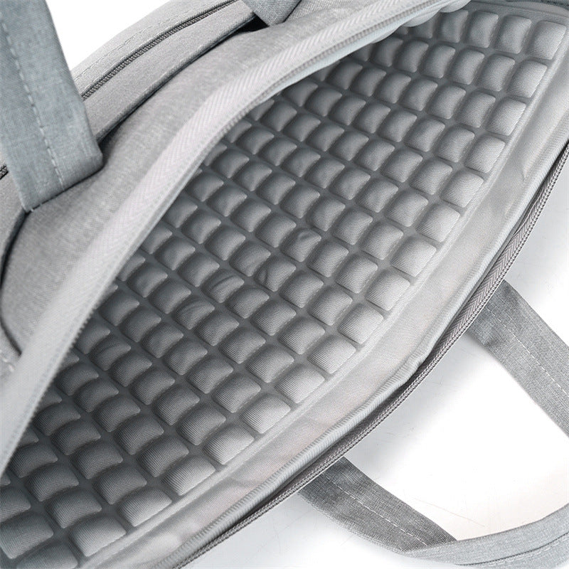 New laptop bag, business notebook liner bag, lightweight and shockproof, computer tablet protective case can print logo.