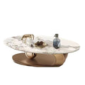 Accessible luxury italian coffee table cream style slate tea table for home living room popular table popular simple rental room coffee table
