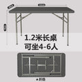 Folding desk portable training table home table outdoor night market stall small apartment dining table