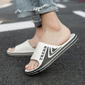 Clearance slippers men's summer new arrivalfashionoutwear beach slippers soft bottom outdoor home bathroom couple one-piece cool