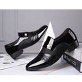 Special big sale clearance pick up the leaky broken code men's leather shoes summer breathable sandals men's soft leather non-slip hole shoes trendy