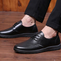 New chef shoes - hotel kitchen anti-slip, oil-resistant footwear - kfc men's shoes - stylish black work leather shoes for men