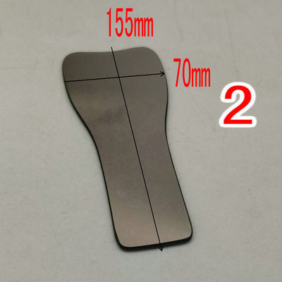 Glass dental reflector, double-sided single-sided background, jaw buccal lingual photographic plate, restoration of camera tools, oral cavity