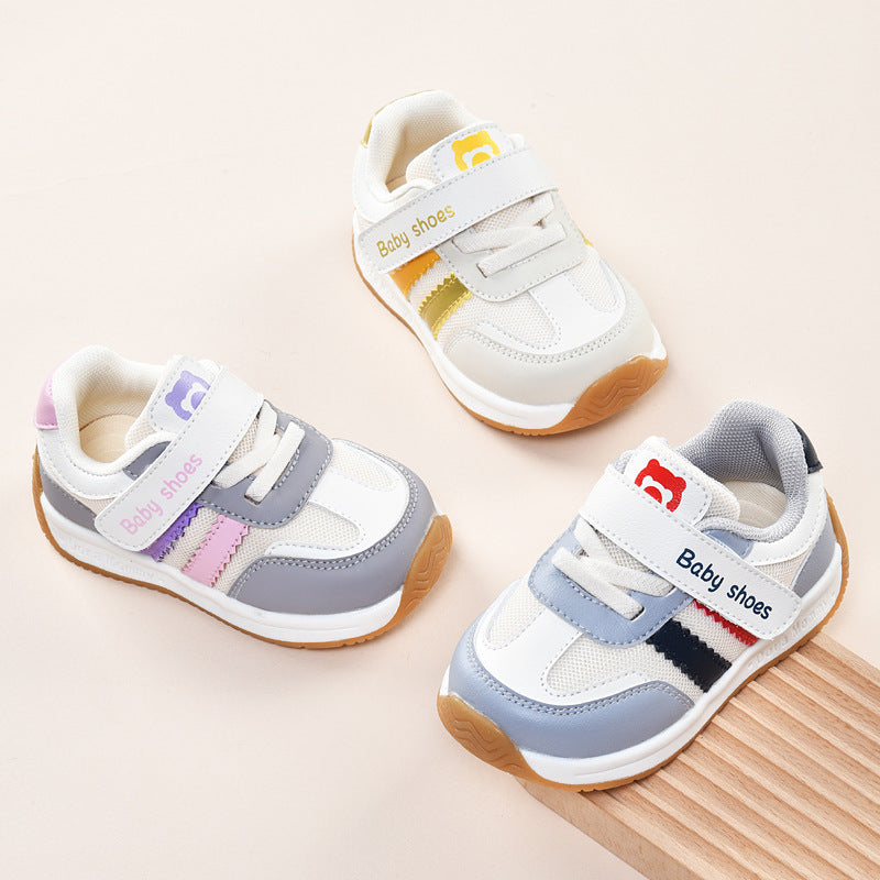 Toddler shoes for boys, spring and autumn, 0-1-2 years old, soft sole infant shoes, children's shoes, infant and toddler shoes for girls
