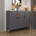 Light luxury 3-door length 105cm [dark gray]