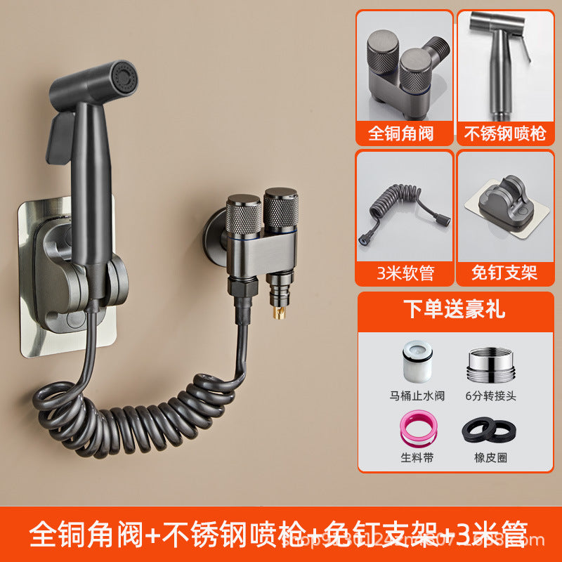 Special snap-on 46-point universal water nozzle drum angle valve connector for all-copper washing machine faucet automatic water stop valve