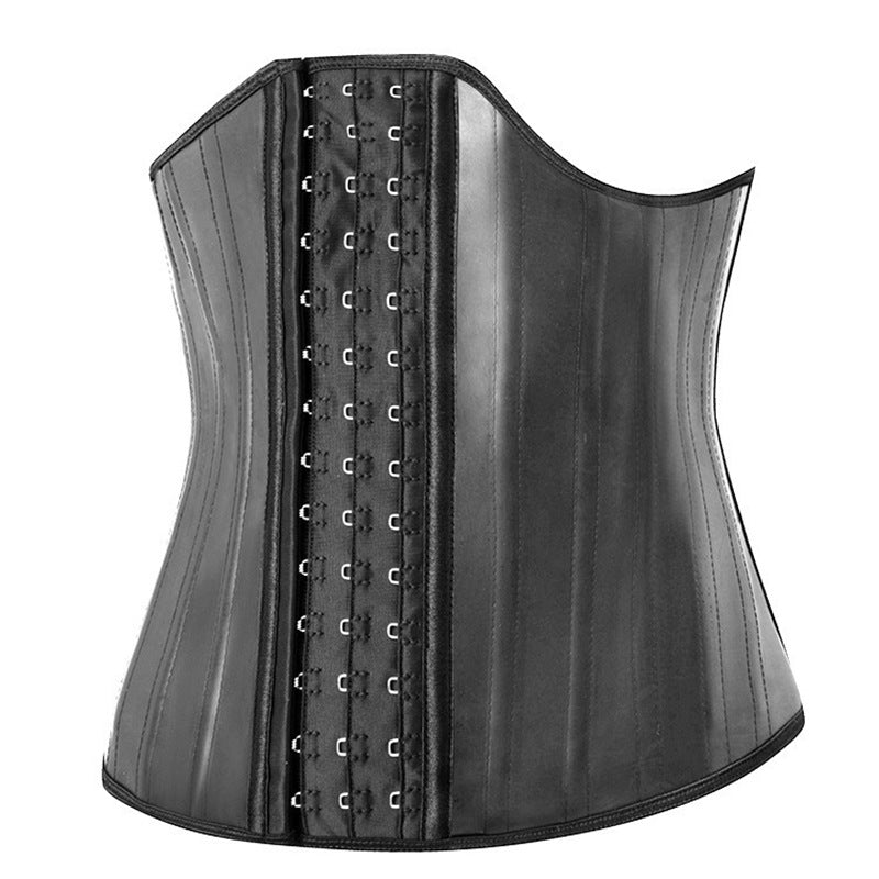 European and american cross-border latex sports waist trainer corset - slimming, waist shaping, breast support, and abdominal control belt