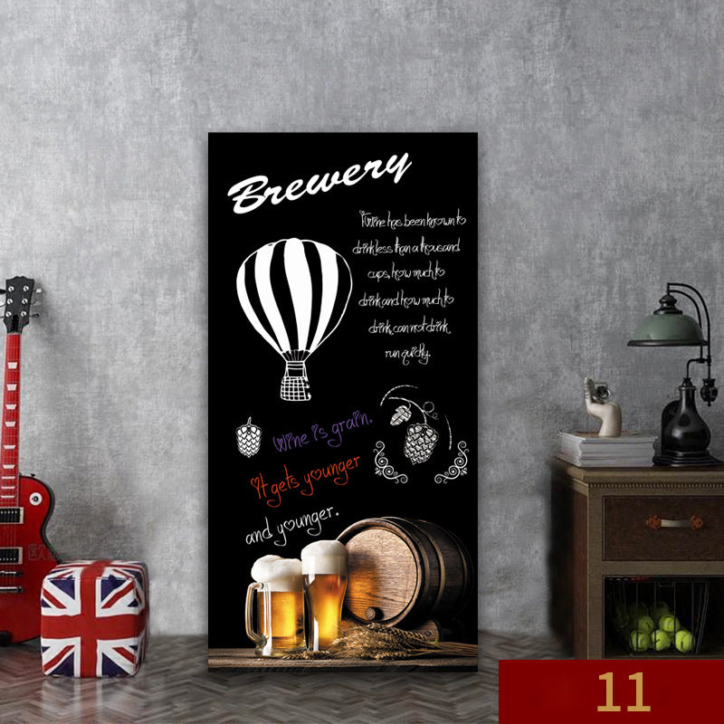 Bar wall decoration painting leisure bar pub box mural industrial style background wall beer KTV hanging painting