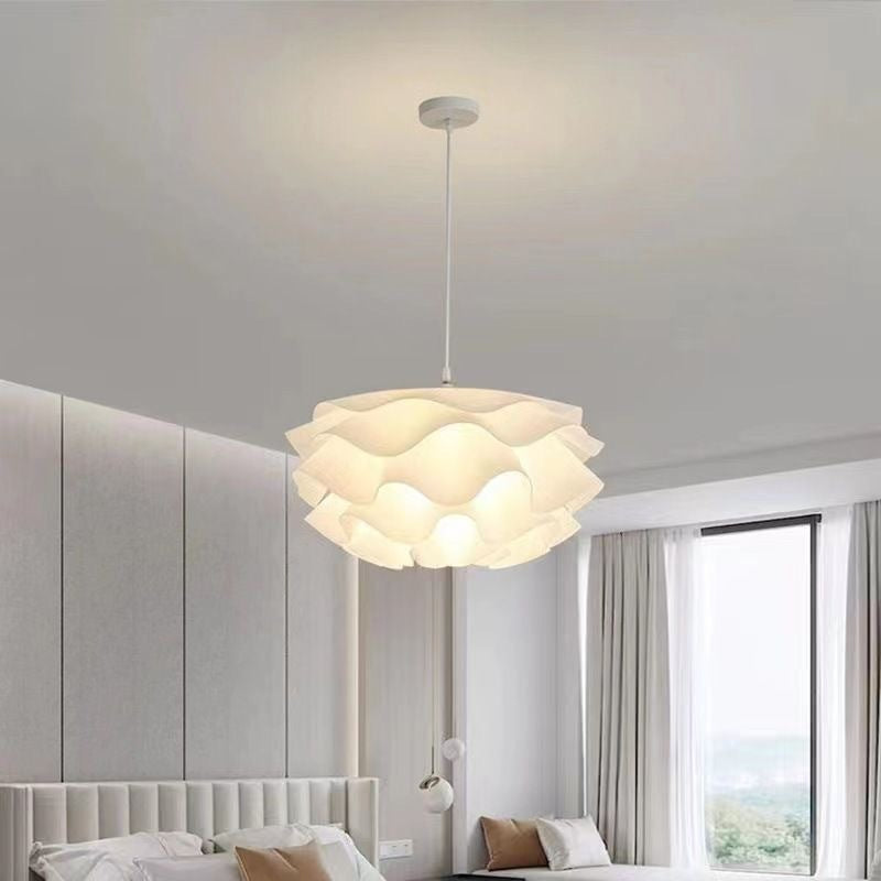 American style bedroom pendant light, modern minimalist, popular "ins" pine cone flower bedroom lamp, 2024 new restaurant chandelier