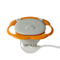 Baby bowl - 360° rotating gyro bowl, flying saucer bowl, baby balance bowl, kids' spill-proof, anti-scald, drop-proof feeding bowl