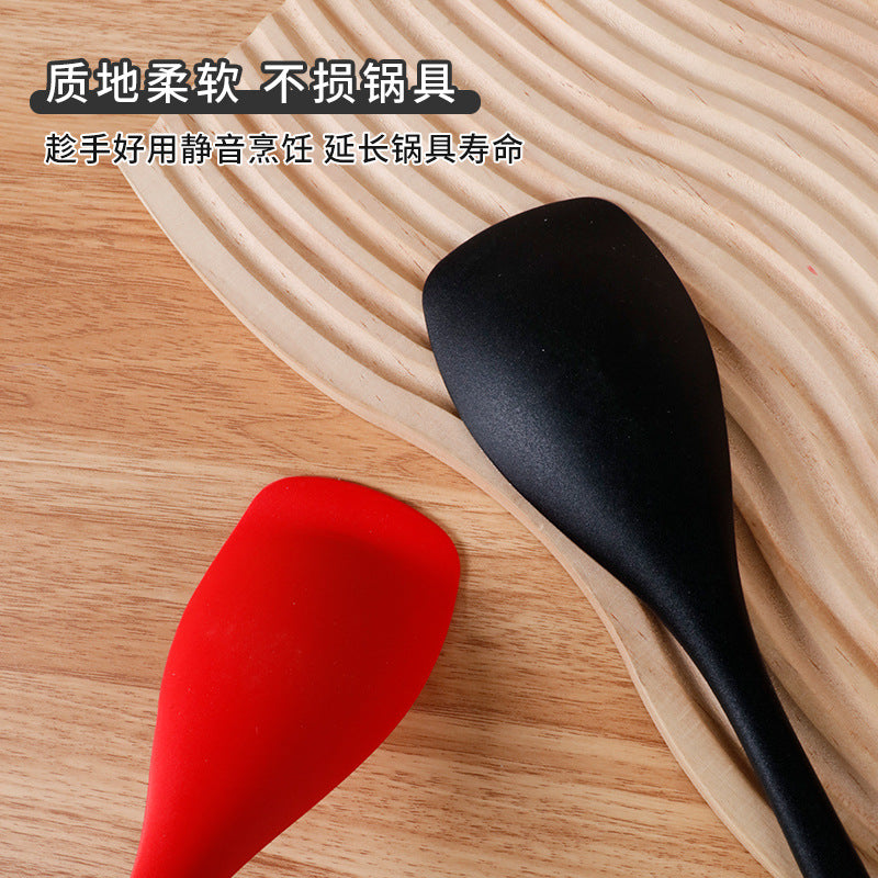 food-grade soup spoon, colander, special cooking spatula, silicone spatula, non-stick pan, special high-temperature resistant silicone kitchenware