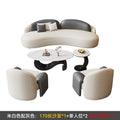 Hotel lobby, vip lounge, reception area, waiting area, curved sofa for sales offices and negotiation rooms