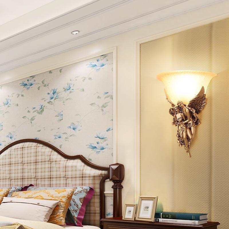 Vienna retro european style wall sconce - angel wing wall lamp - european style wall light