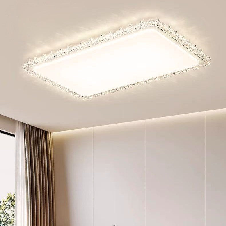 Living room ceiling light full spectrum eye protection atmosphere super bright modern simple three rooms two hall lighting combination whole house package
