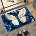 stereo butterfly soft diatom mud kitchen floor mat bathroom door absorbent quick-drying mat non-slip mat bathroom carpet