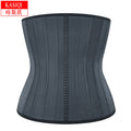 Long33 high tight waist and abdominal belt 25 bone body shaping garment latex rubber waist belt latex corset for women