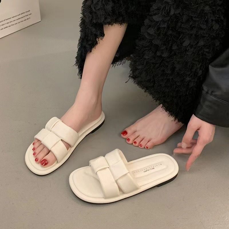 Birkenstock women's summer sandals - new 2025 retro fairy style casual soft flat beach sandals