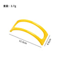 Crescent shape yellow