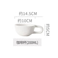 Minimalist blue and white polka dot ceramic bowls, plates, and dishes - perfect for home, restaurant, western cuisine, steak, high-end hotel, and unique dessert presentation
