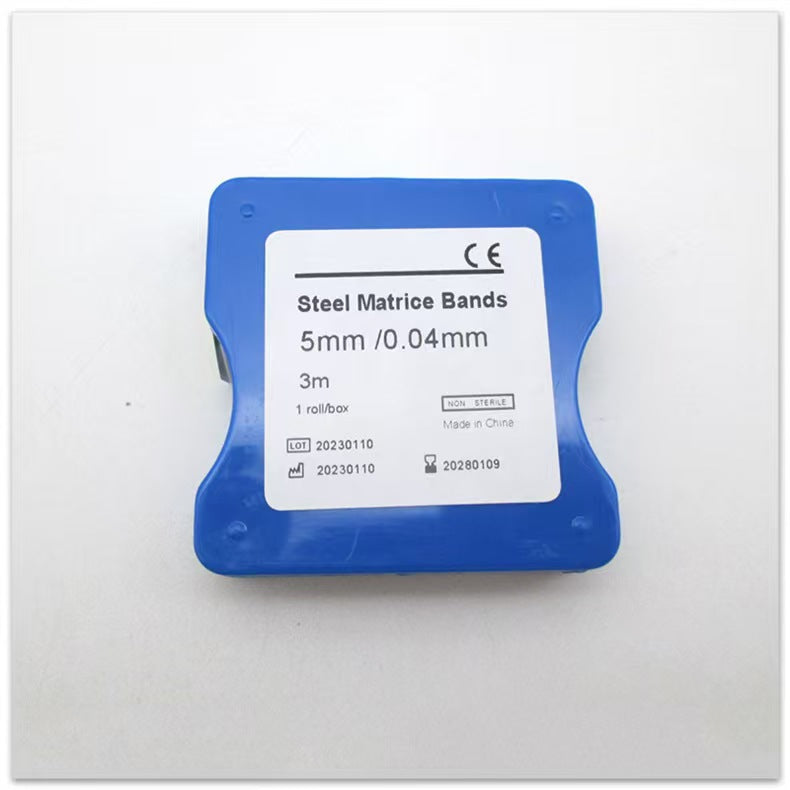 Dental filling material Stainless steel forming sheet Roll forming sheet 5mm 6mm 7mm Resin forming sheet 3m/box