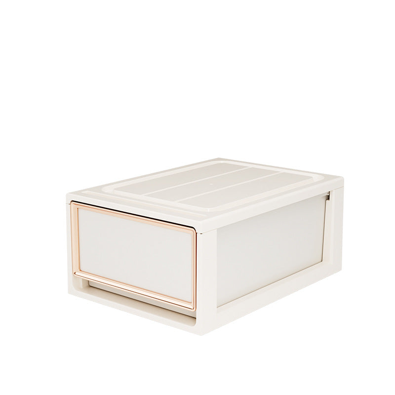 Drawer storage box Plastic locker Household clothes Underwear Clothing finishing Thickened large-capacity storage box