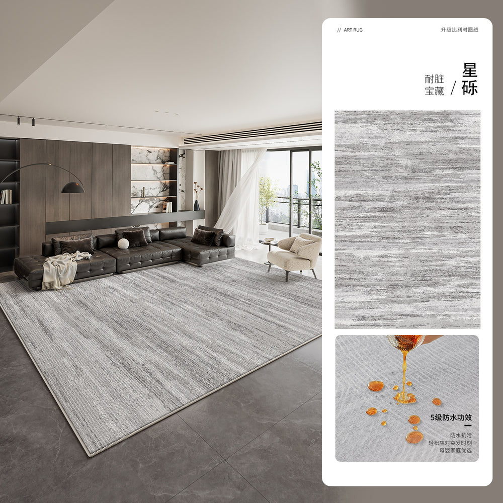Carpet living room 2026 new italian high-end no-wash and wipeable sofa cushion minimalist bedroom large area full carpet