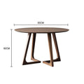 Scandinavian solid wood round table japanese style original solid wood casual modern book dining table and chair combination negotiation coffee round table b&b